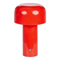 **Lampe de table moderne en métal rouge**
